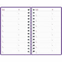 Brownline DuraFlex Daily Appointment Planner (CB634VPUR)