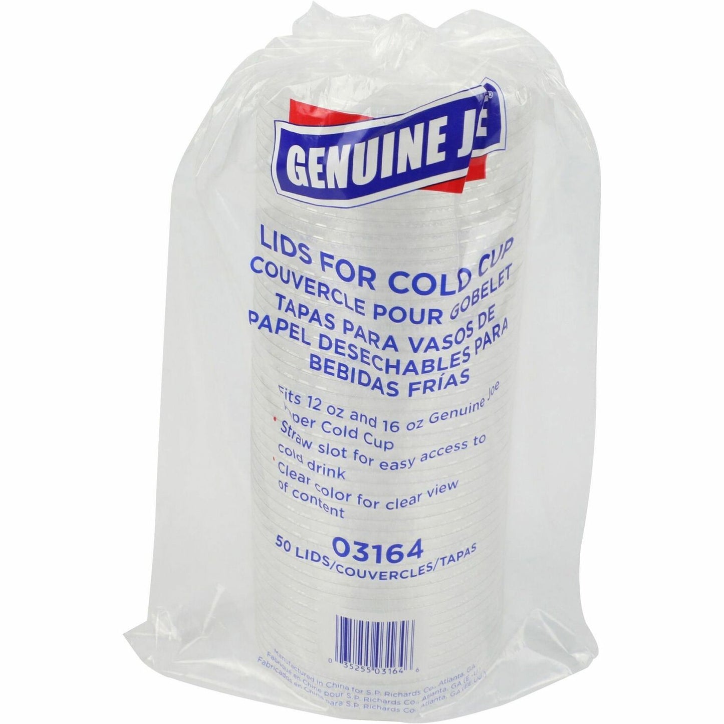 Genuine Joe Cold Cup Lids (03164CT)