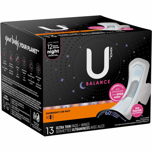 U by Kotex Ultra Thin Overnight Pads (54912)