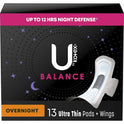 U by Kotex Ultra Thin Overnight Pads (54912)