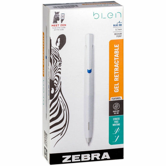 Zebra Pen bLen Retractable Gel Pens (41420)