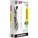 Zebra Pen Mojini Single Ended Highlighters (70200)