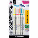 Zebra Pen Mojini Single Ended Highlighters (70205)