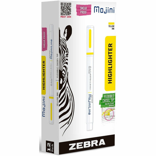Zebra Pen Mojini Single Ended Highlighters (70250)