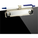 Officemate Low Profile Recycled Plastic Letter Size Clipboard w Pen Holder Black (83075)