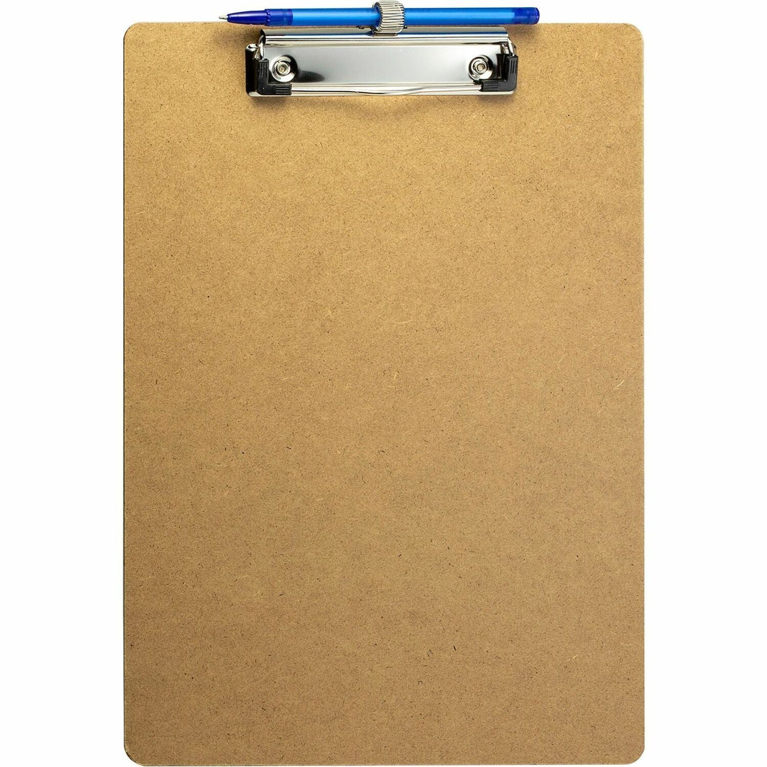 Officemate Letter-Size Wood Clipboard w/Pen Holder, 6PK (83826)