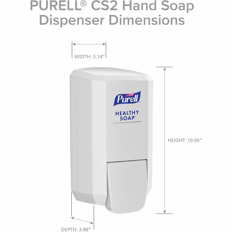  CS2 Push-Style Hand Soap Dispenser (413106)