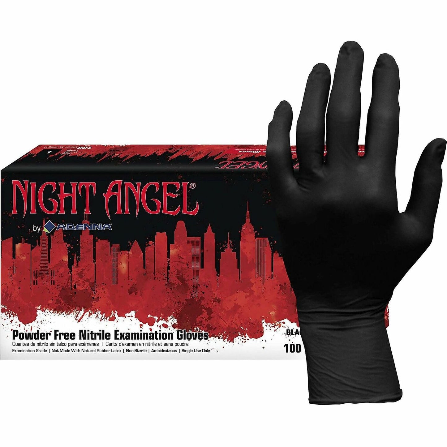 NIGHT ANGEL Nitrile Powder Free Exam Glove (NGL226)