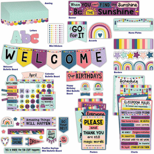 Teacher Created Resources Oh Happy Day Decor Set (2088668)