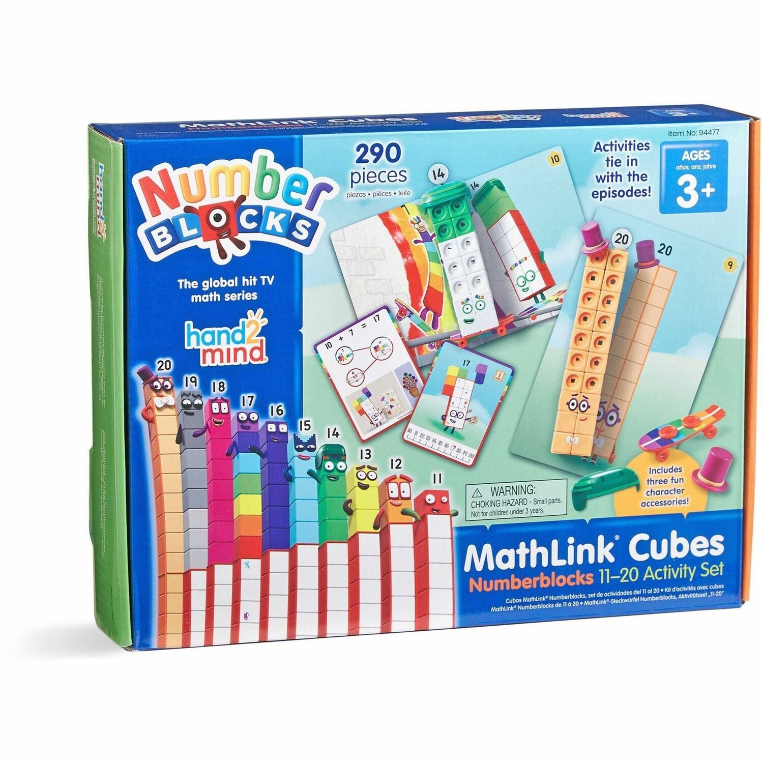 Learning Resources MathLinks Cubes Early Activity Set (94477)