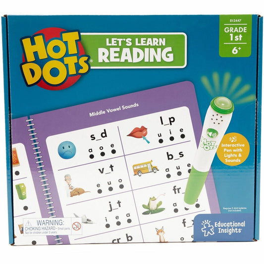 Hot Dots First Grade Activity Set Interactive Printed Book (2447)