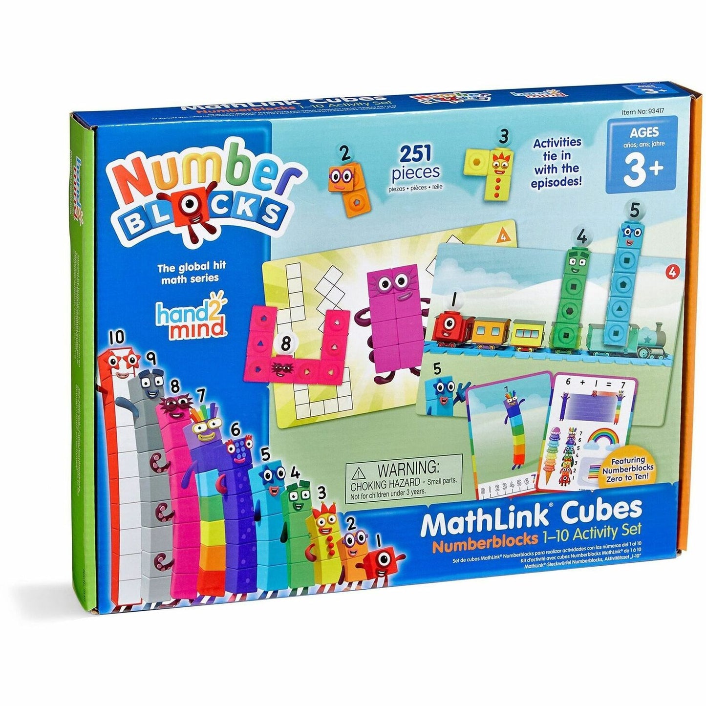 Learning Resources MathLinks Cubes Early Activity Set (93417)