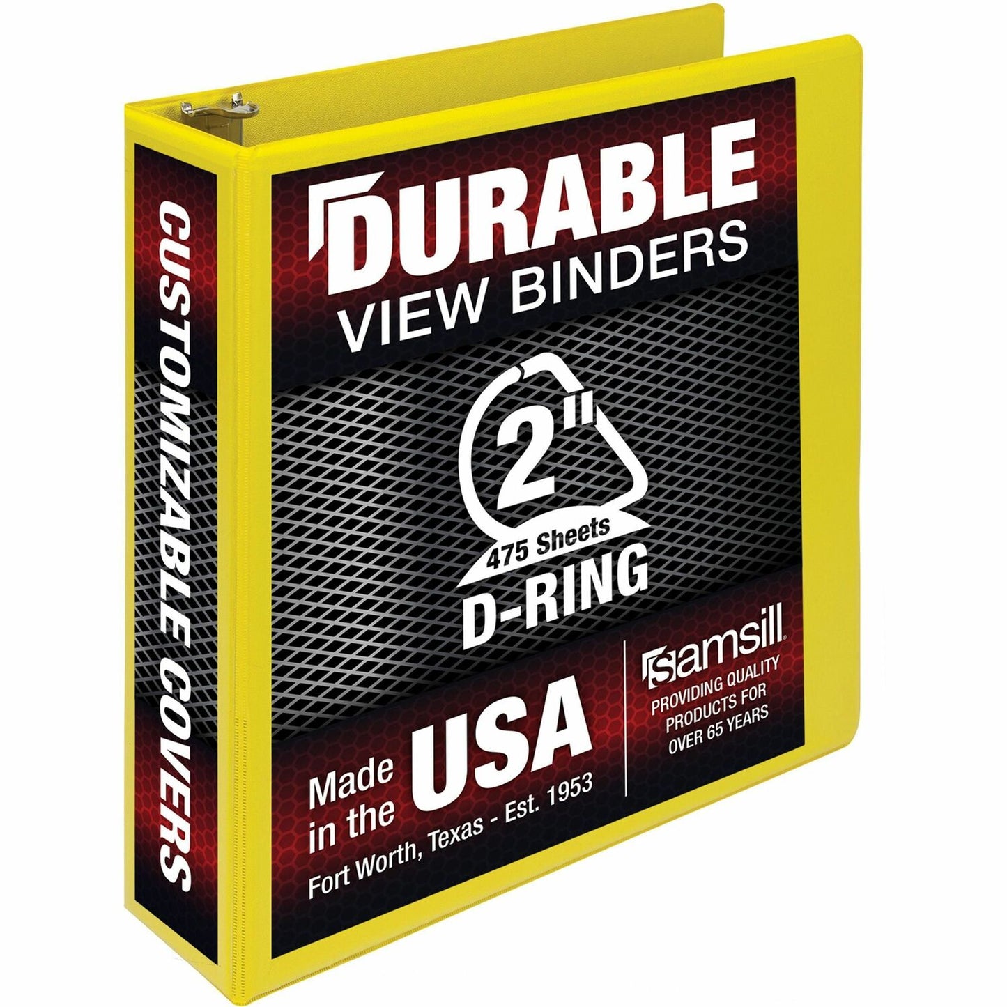 Samsill Durable Three-Ring View Binder (16461)