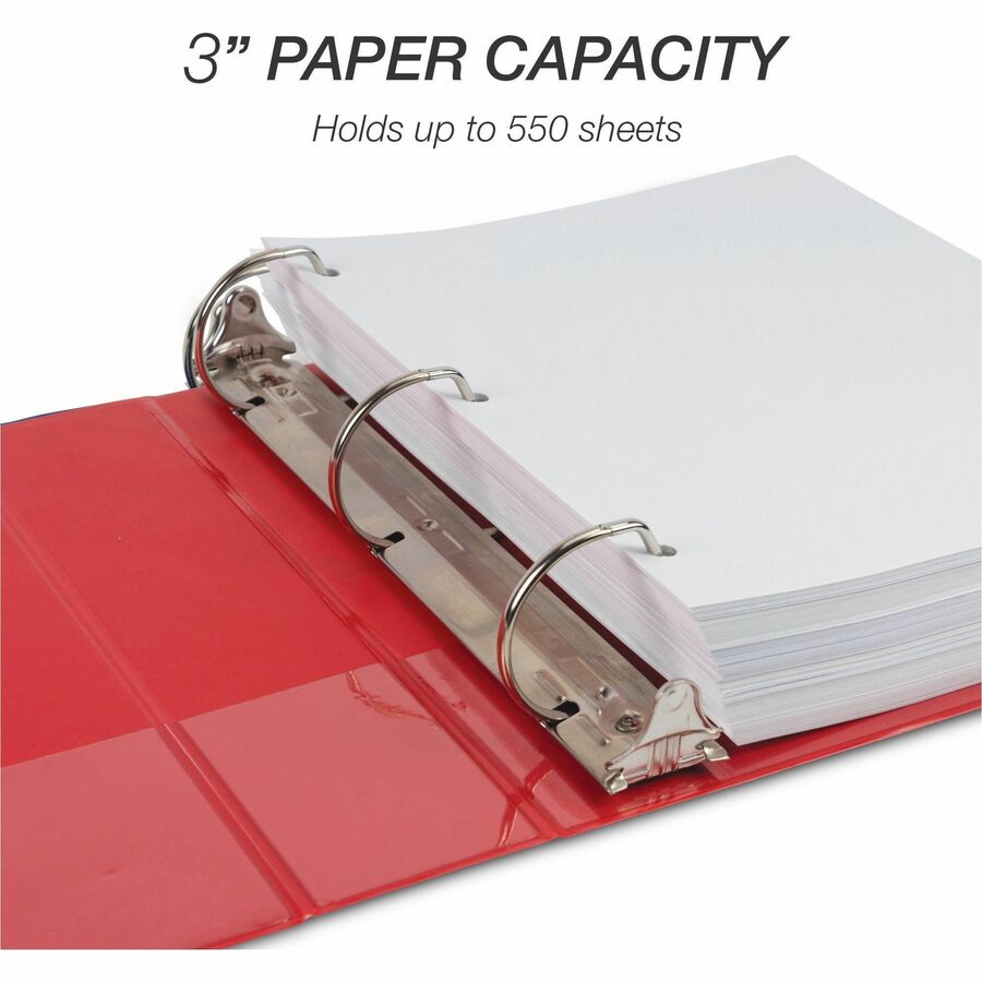 Samsill Durable Three-Ring View Binder (16483)