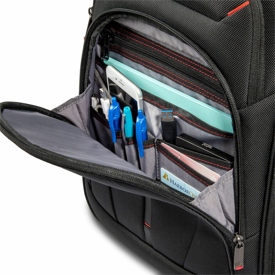 Samsonite Carrying Case (Backpack) for 12.9" to 15.6" Notebook, File, Book, Table - Black (1473291041)