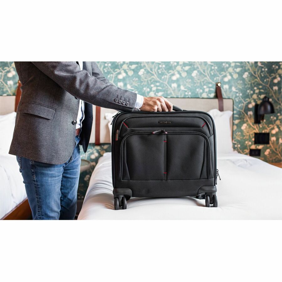 Samsonite Xenon 3.0 Travel/Luggage Case for 12.9" to 15.6" Notebook, Tablet, Accessories - Black (1473331041)