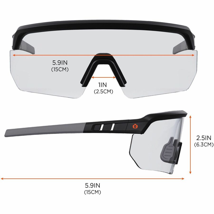Ergodyne AEGIR Enhanced Anti-Fog Safety Glasses (55002)