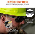 Ergodyne AEGIR Enhanced Anti-Fog Safety Glasses (55006)