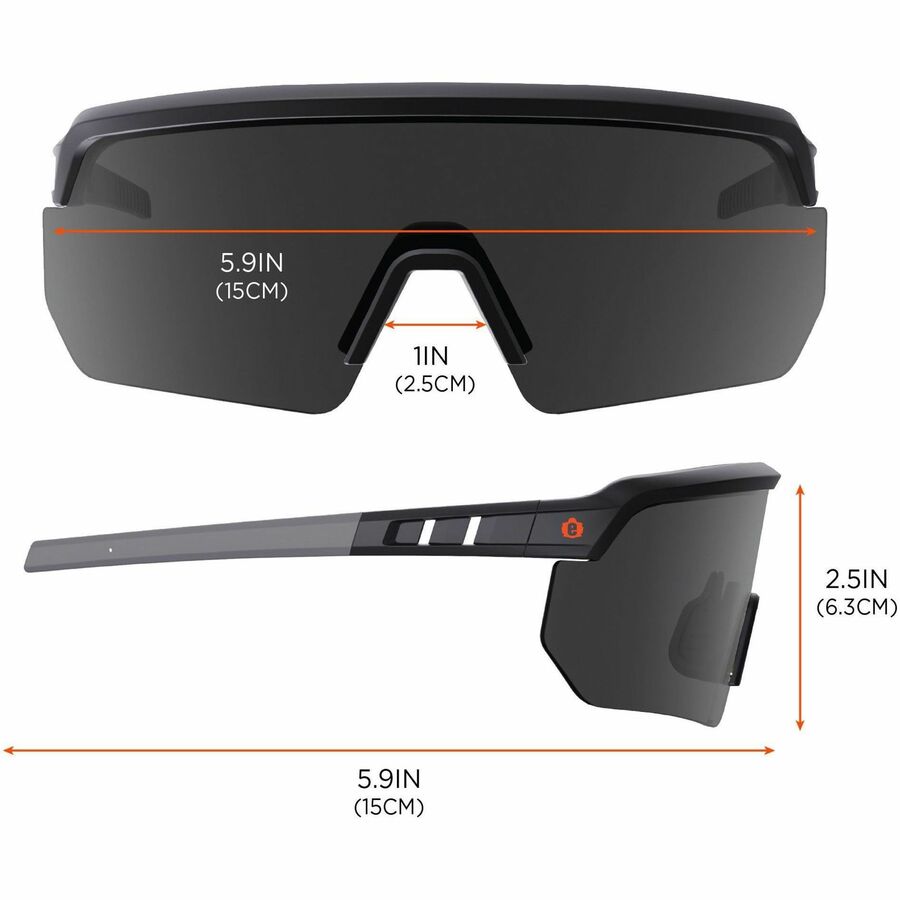 Ergodyne AEGIR Enhanced Anti-Fog Safety Glasses (55006)