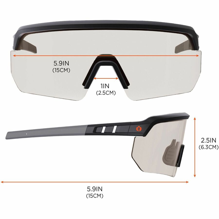 Ergodyne AEGIR Enhanced Anti-Fog Safety Glasses (55004)