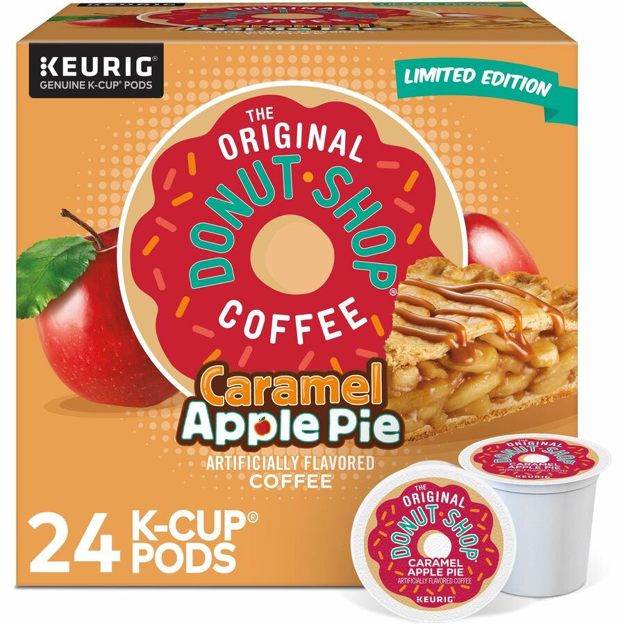 Donut Shop K-Cup Caramel Apple Pie Coffee (8101)