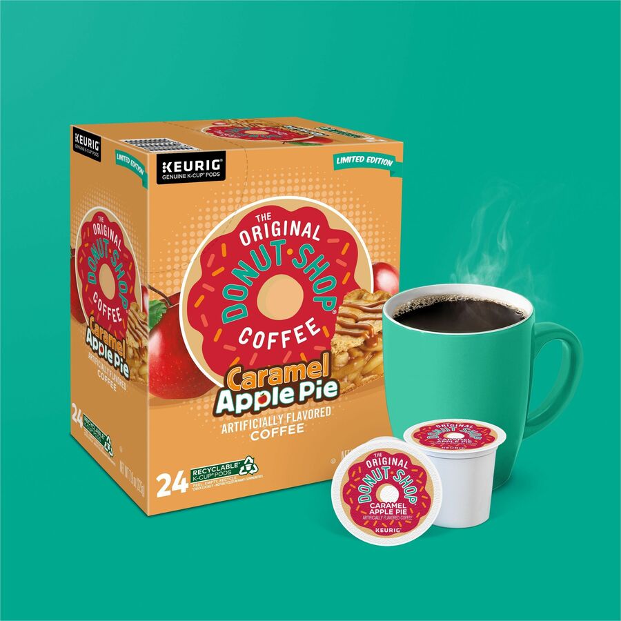 Donut Shop K-Cup Caramel Apple Pie Coffee (8101)