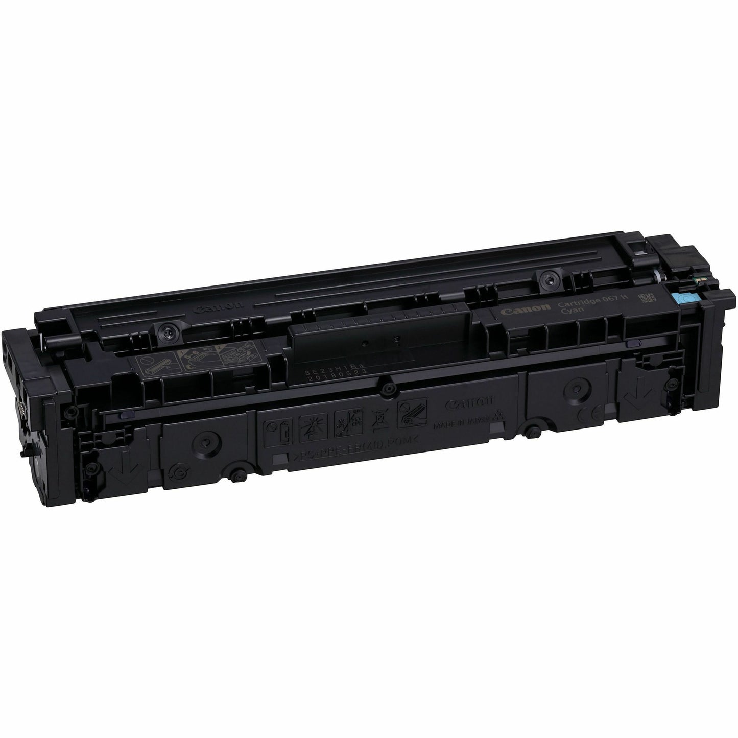 Canon 067 Original High Yield Laser Toner Cartridge - Cyan - 1 Pack (CRTDG067HCYN)