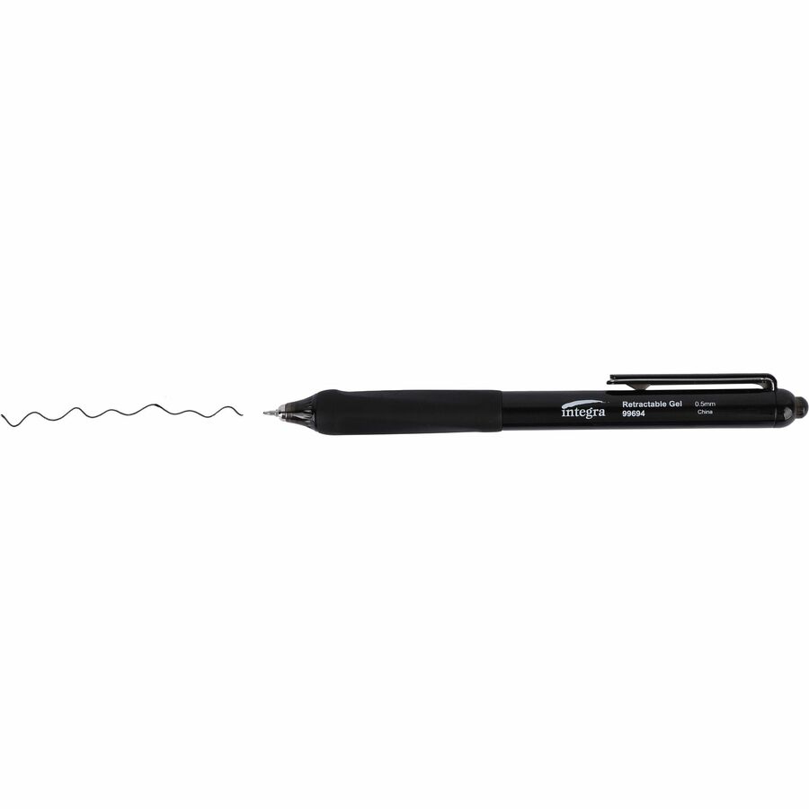 Integra Silent Retractable Gel Pens (99694)