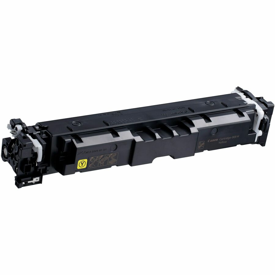 Canon 069 Original High Yield Laser Toner Cartridge - Yellow - 1 Pack (CRTDG069HYW)