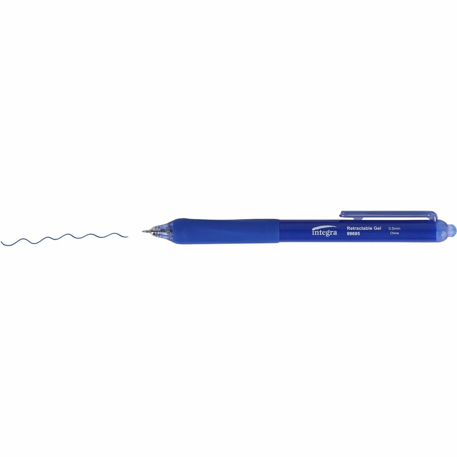 Integra Silent Retractable Gel Pens (99695)