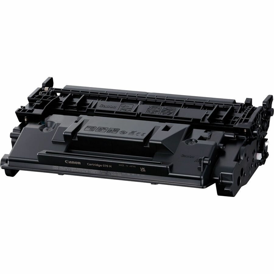 Canon 070 Original High Yield Laser Toner Cartridge - Black - 1 Pack (CRTDG070H)