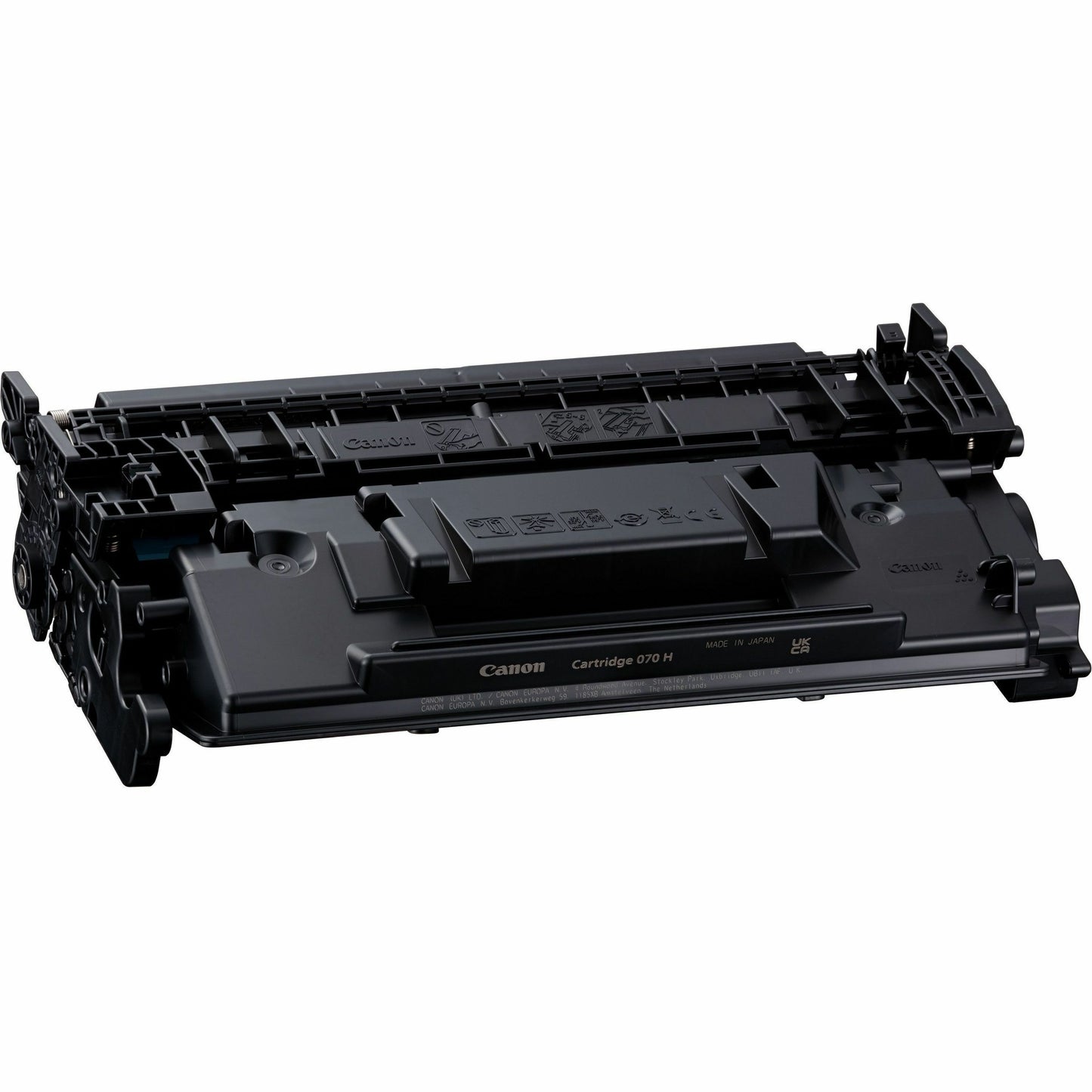 Canon 070 Original High Yield Laser Toner Cartridge - Black - 1 Pack (CRTDG070H)