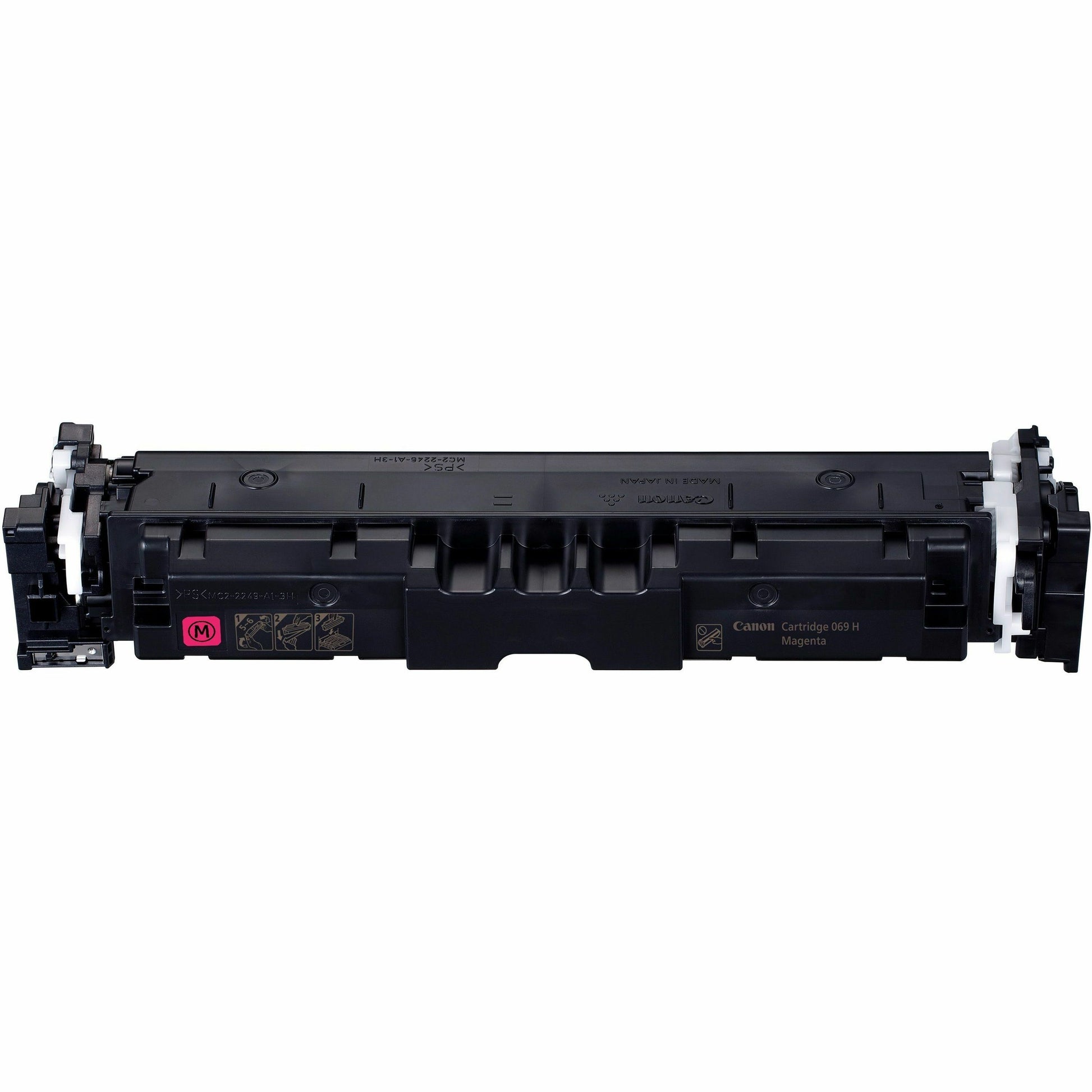 Canon 069 Original High Yield Laser Toner Cartridge - Magenta - 1 Pack (CRTDG069HMA)