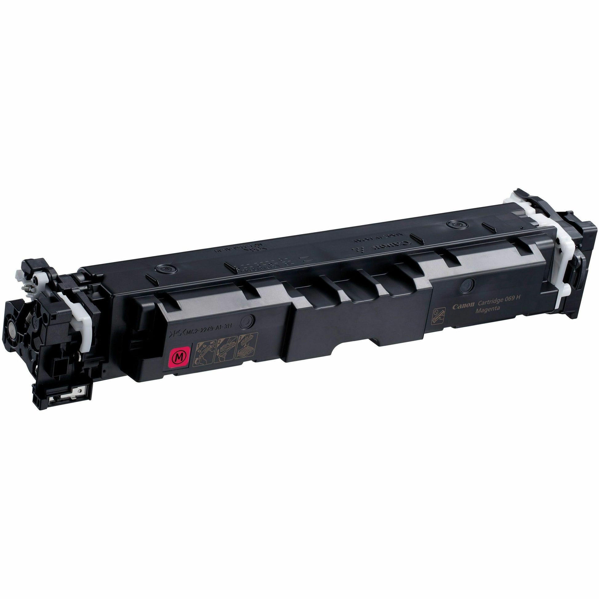 Canon 069 Original High Yield Laser Toner Cartridge - Magenta - 1 Pack (CRTDG069HMA)