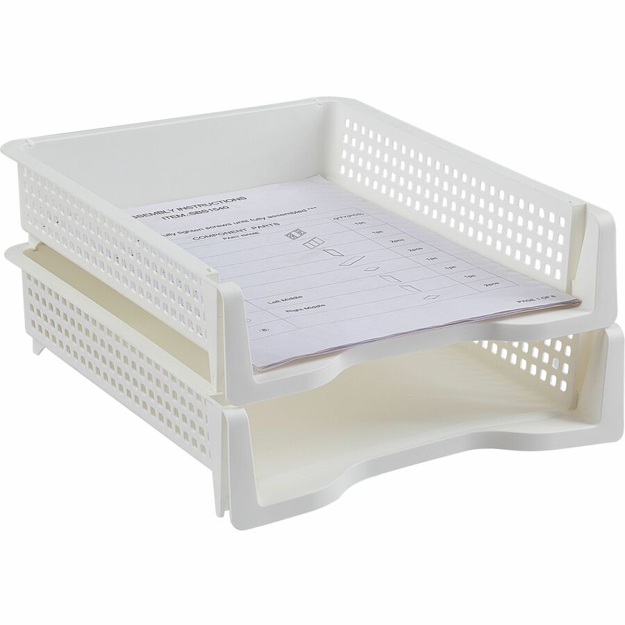 Business Source Stackable Letter Tray (42570)