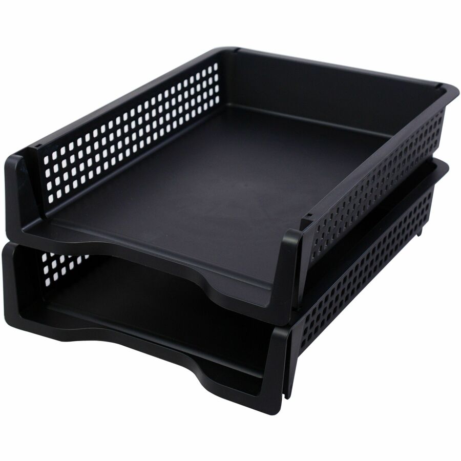 Business Source Stackable Letter Tray (42571)