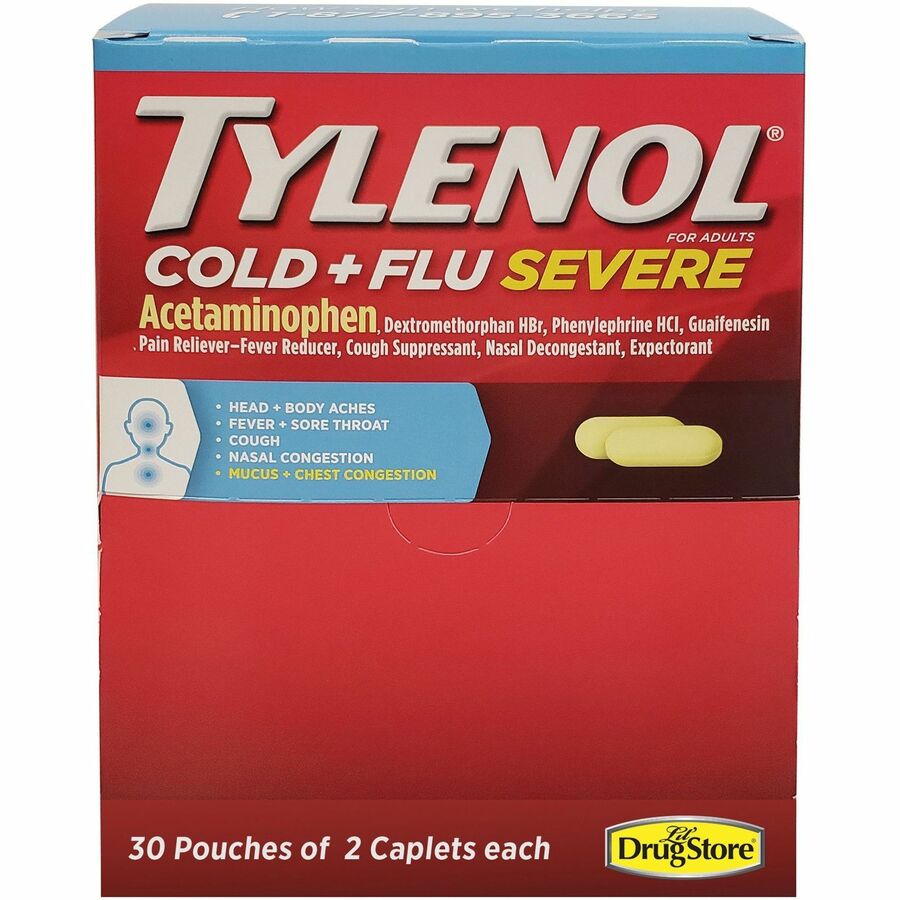 Tylenol Cold & Flu Severe Single-Dose Packets (64568)