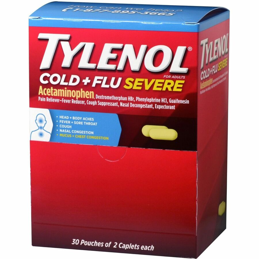 Tylenol Cold & Flu Severe Single-Dose Packets (64568)