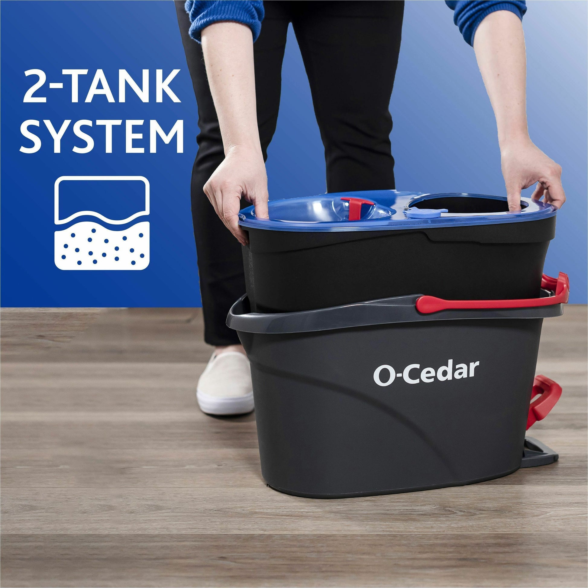 O-Cedar EasyWring RinseClean Spin Mop (168534)