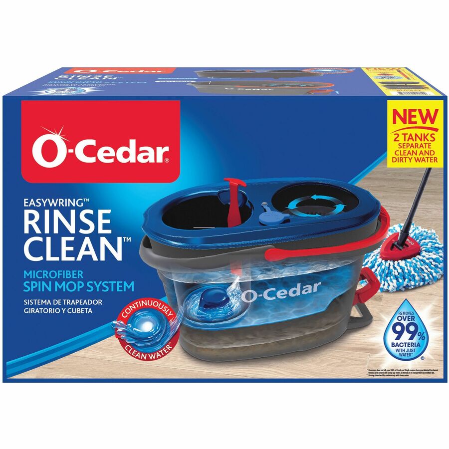 O-Cedar EasyWring RinseClean Spin Mop (168534)