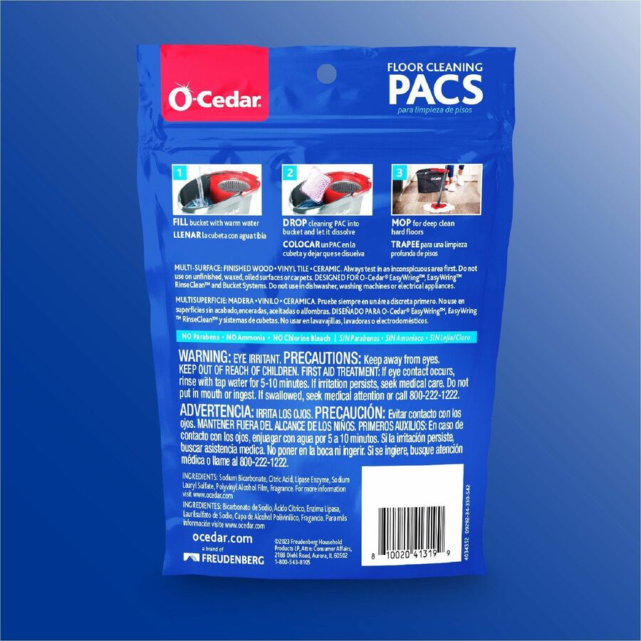 O-Cedar PACS Hard Floor Cleaner (172402)