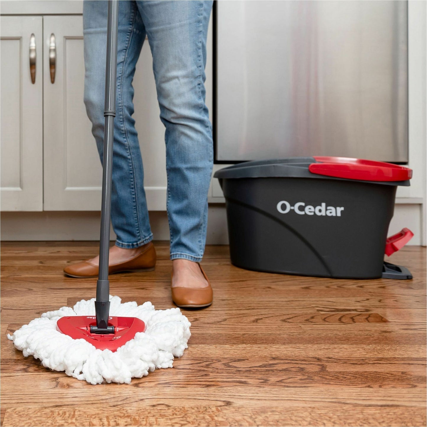 O-Cedar EasyWring Spin Mop & Bucket System (148473)