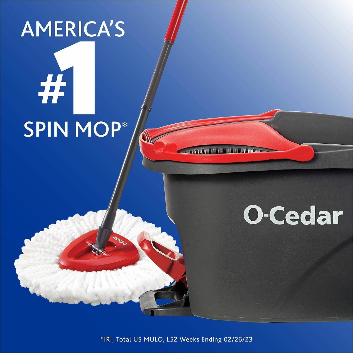 O-Cedar EasyWring Spin Mop & Bucket System (148473)