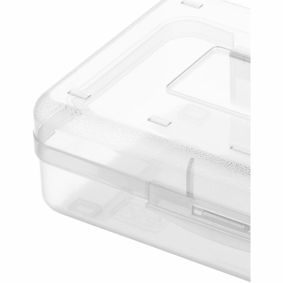 Business Source Carrying Case Pencil, Writing Utensils, Supplies - Clear (49272)