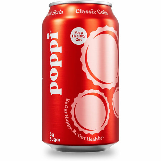 Poppi Classic Cola Prebiotic Soda (50010)