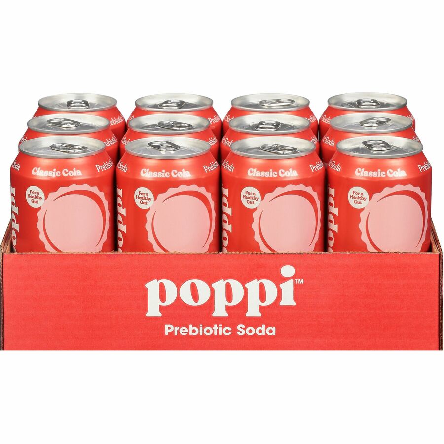 Poppi Classic Cola Prebiotic Soda (50010)