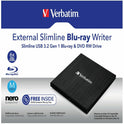 Verbatim External Slimline Blu-ray Writer (43890)