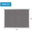 MasterVision Ayda Fabric Bulletin Board (FA02429214)