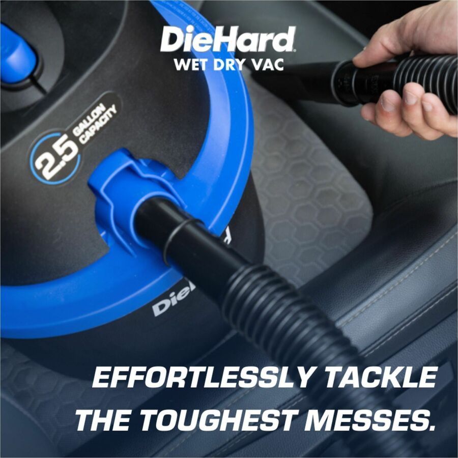 DieHard 2.5-Gallon 2.5 HP Wet/Dry Vacuum (DH7000201)