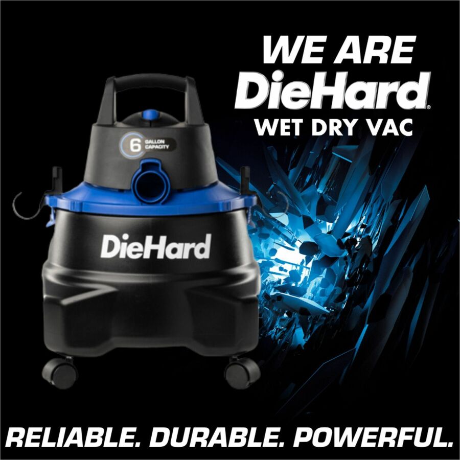 DieHard 6-Gallon 4.5 HP Wet/Dry Vacuum (DH7000801)